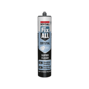 Soudal Fix All Crystal Clear Adhesive and Sealant